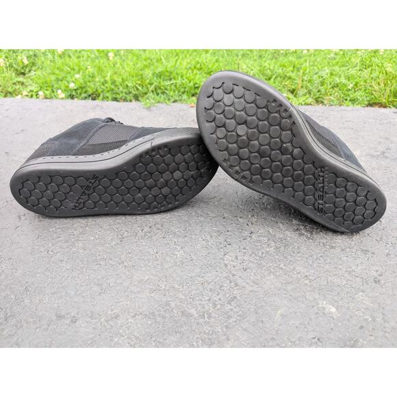 Adidas Mens Five Ten Freerider Flat Pedal Shoe Sz 8 Core Black Gray BMX Cycling - Picture 7 of 8